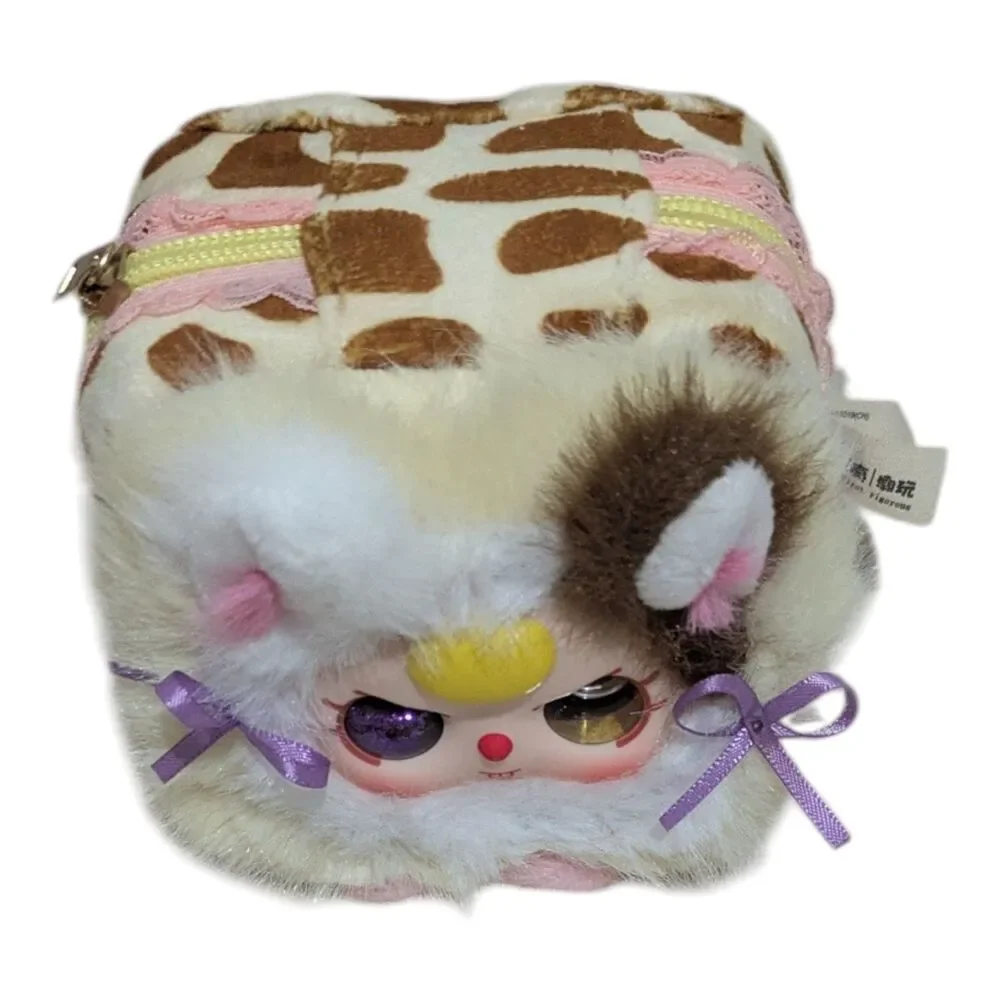 Baby Three Special Eyes Plush Jewelry Box Organizer Kawaii Doll Storage Case - Picture 3 of 6
